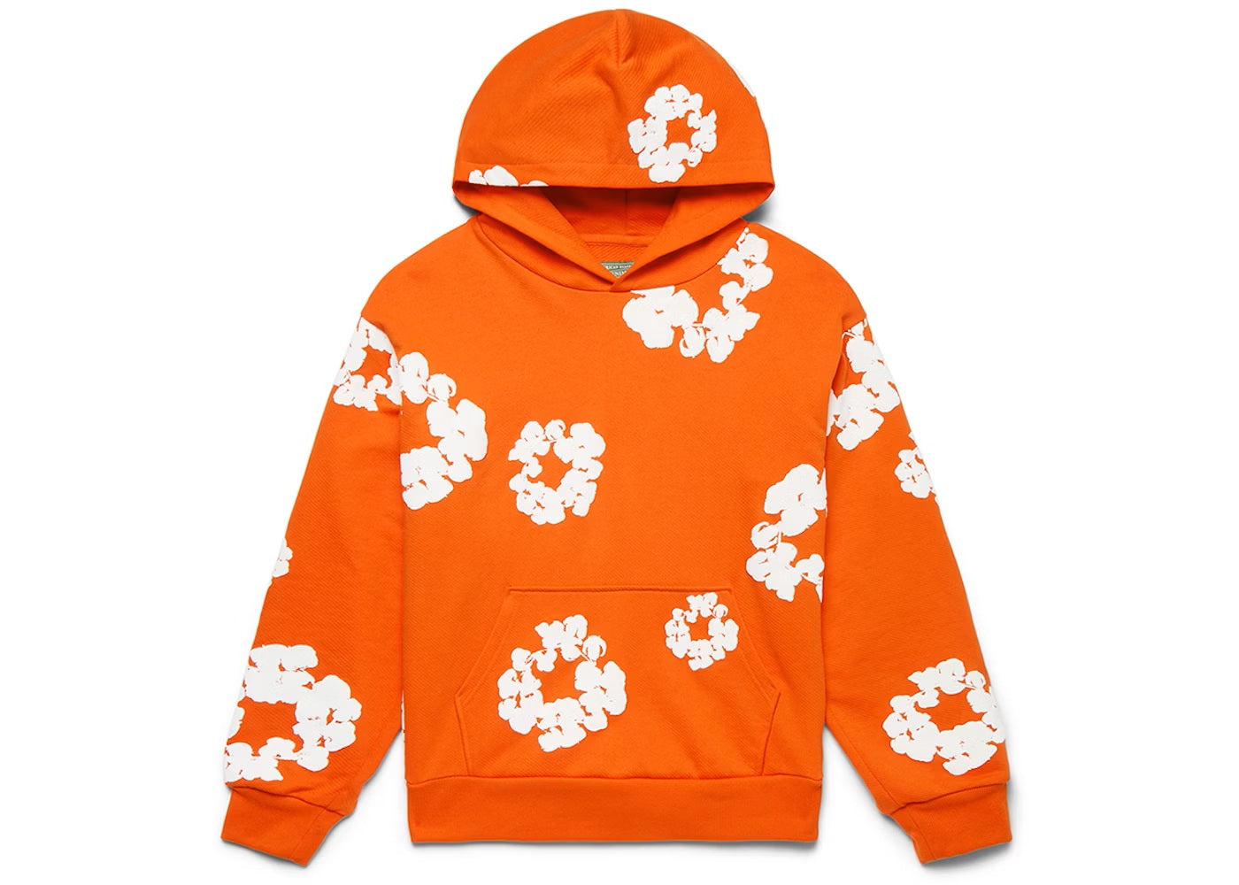 Naranja Denim Tears Hoodie Orange