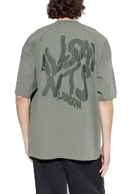 All Saints T-Shirt Gastor Green