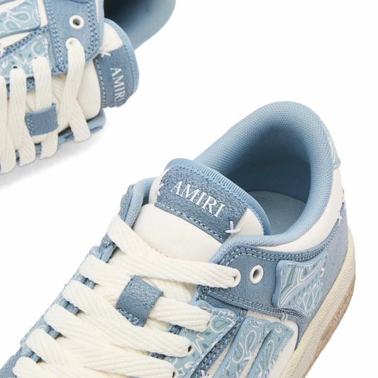 Amiri Bandana Skel Top Low Ashley Blue