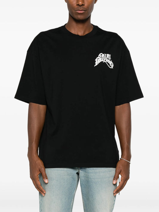 Amiri Hollywood LJ Skate Black Tee