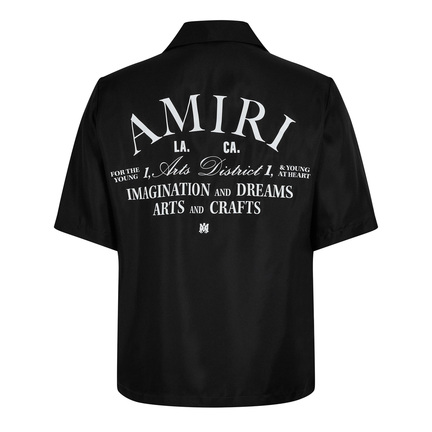 Amiri Silk Art District Black Shirt