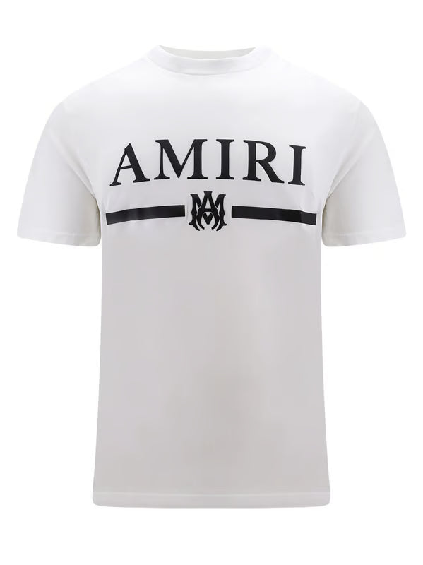 Amiri T-shirt MA Core White Logo Black