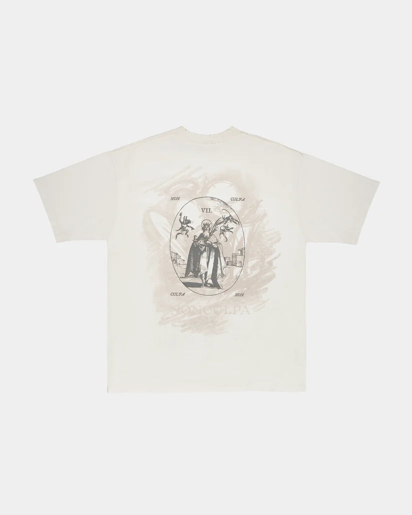 Non Culpa Camiseta Doma Demonios Blanca