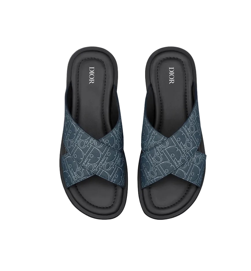Dior Alias Sandal Navy Dior Gravity