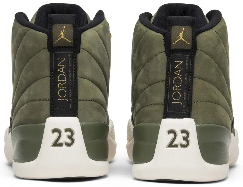Jordan 12 Retro Olive Chris Paul Class Of 2003