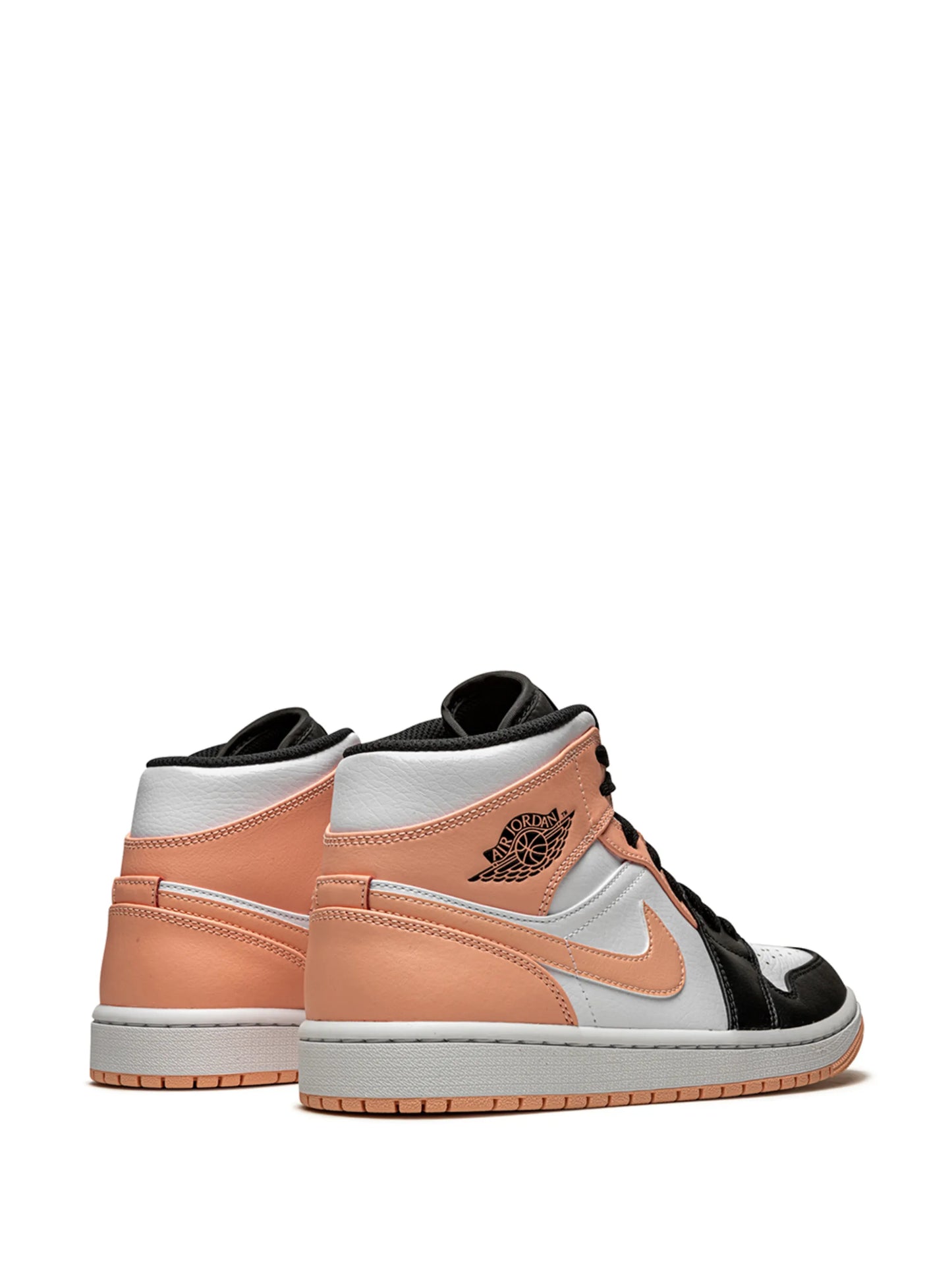 Jordan 1 Mid Arctic Orange Black Toe