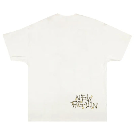 KAWS Skeleton New Fiction T-Shirt Bone