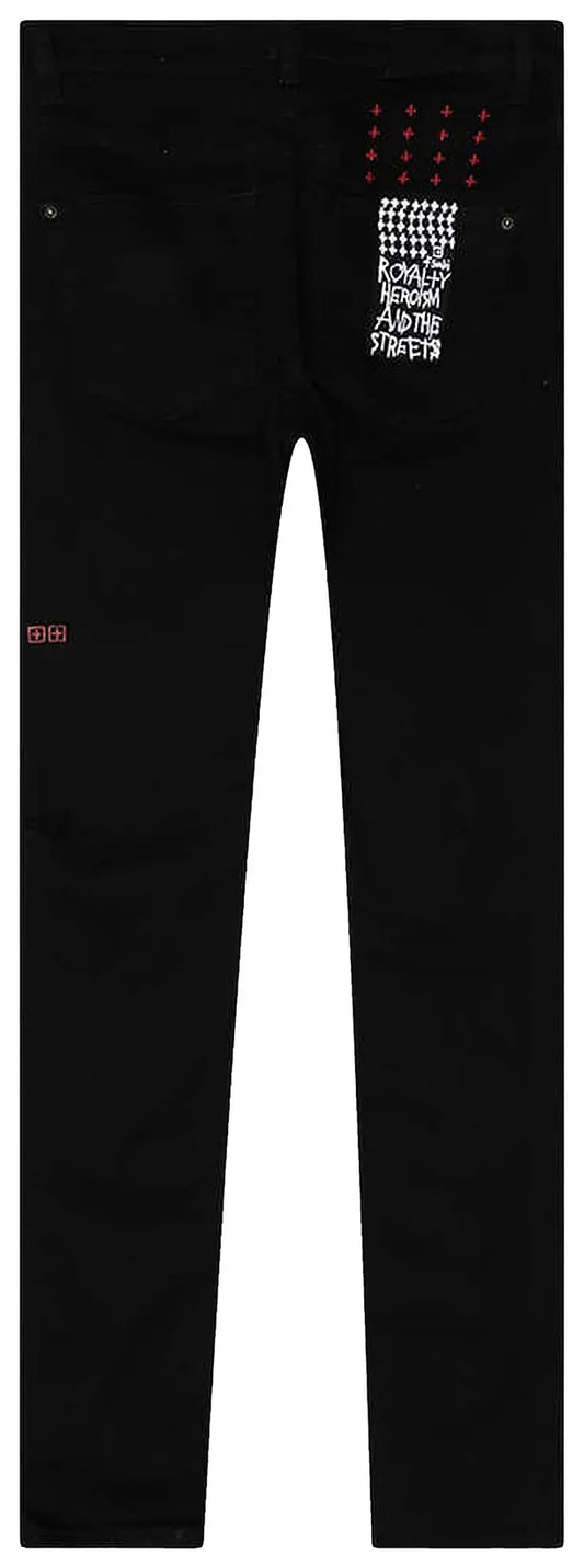 Ksubi Chitch Laid Black Jeans