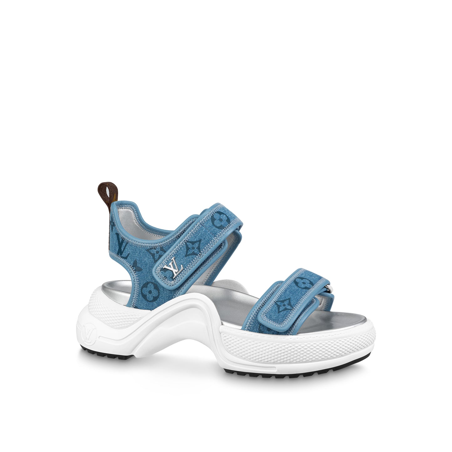 Louis Vuitton Luxemburg Sandal Blue White