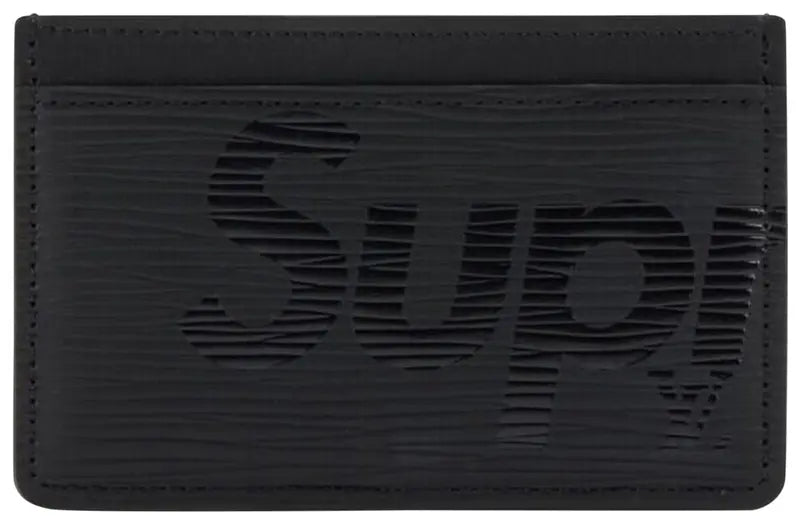Louis Vuitton X Supreme Porte Carte Simple Epi Black