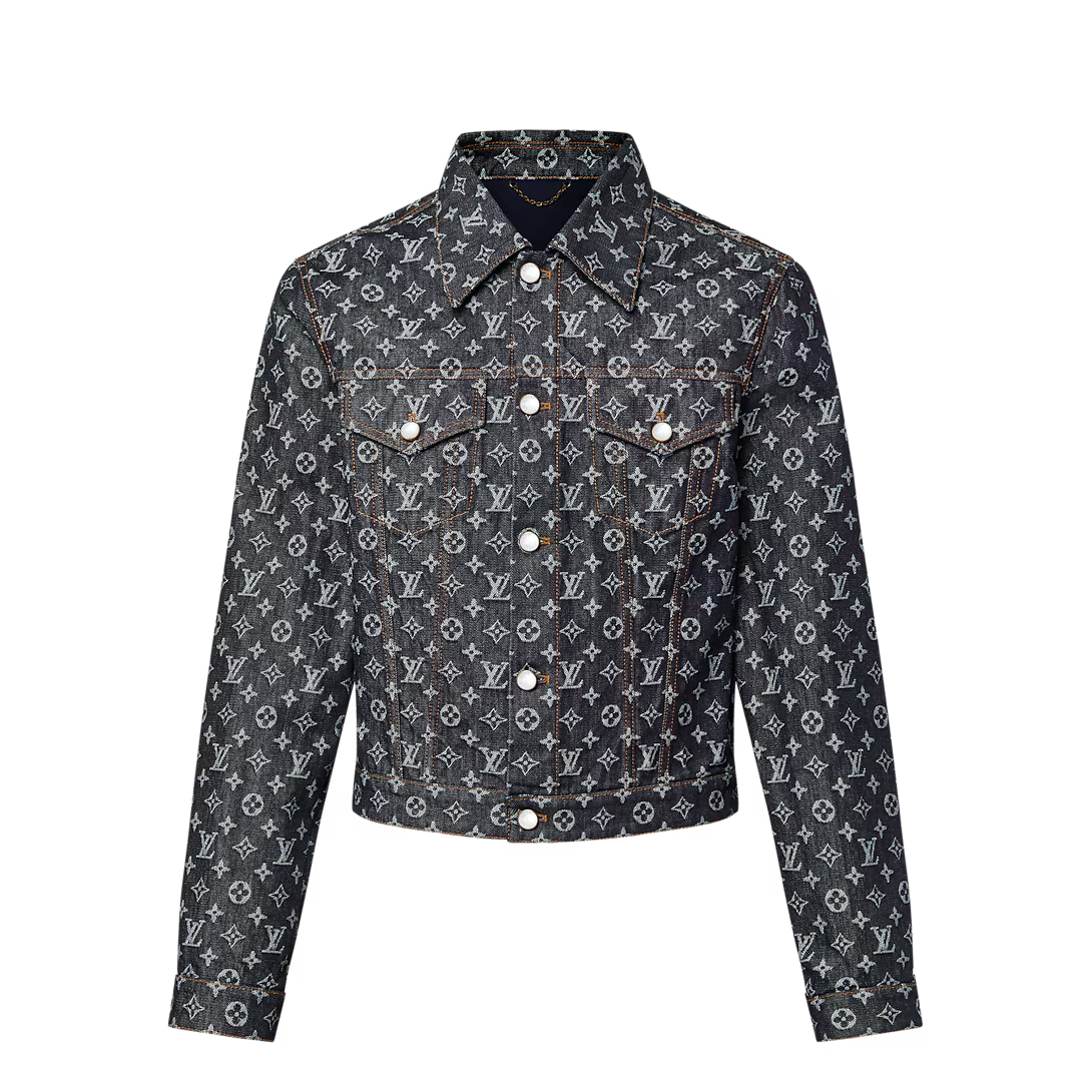 Louis Vuitton Monogram Denim Jacket Lv