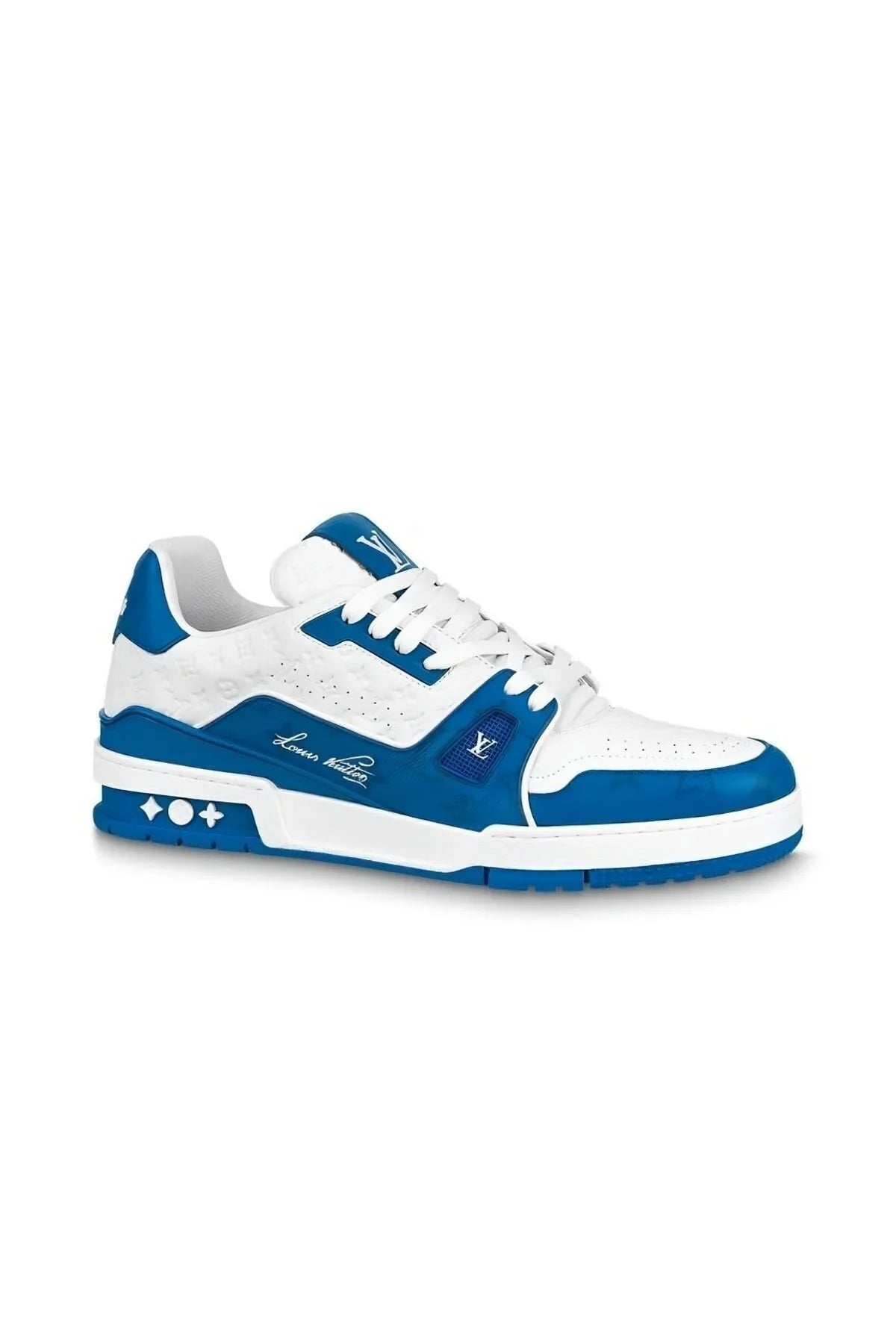 Louis Vuitton Trainer #54 Signature Blue White