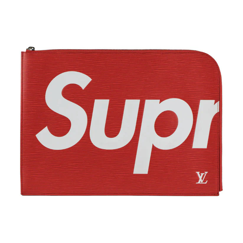 Louis Vuitton X Supreme Pochette Jour Epi Gm Red Accesorio