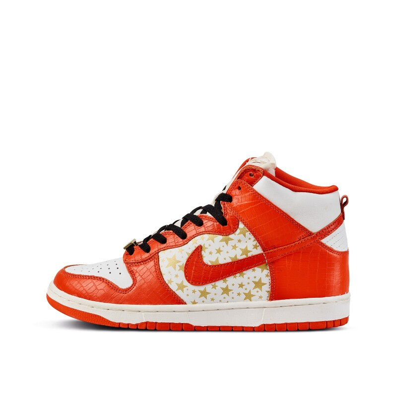 Supreme Nike Dunk High Pro SB Orange Stars
