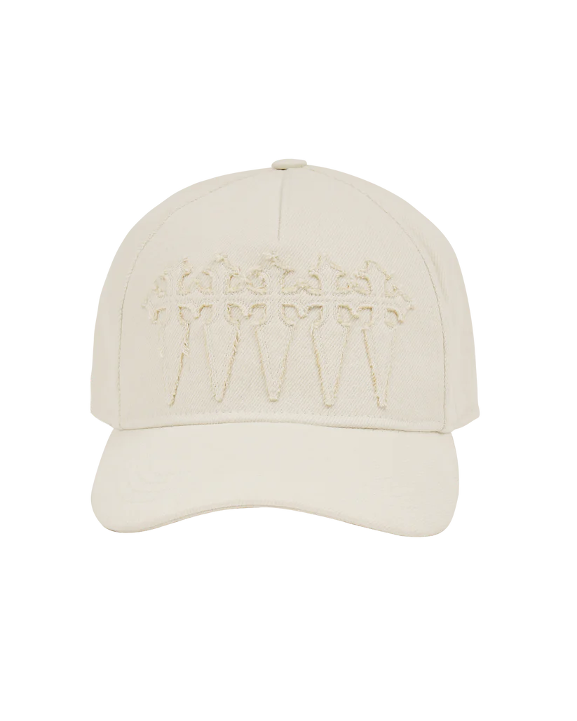 Non Culpa Gorra White Crossed Cap