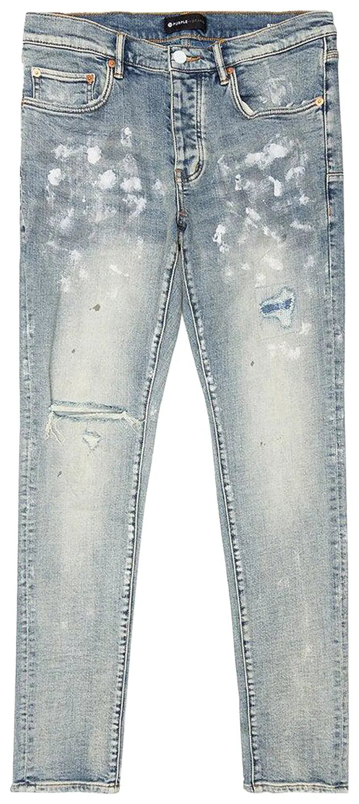 Purple Brand Vinatge Jeans Paints Spash
