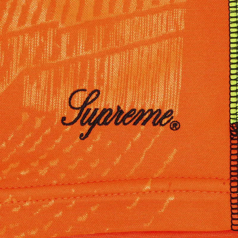 Naranja Supreme Jacquard Soccer Short Orange