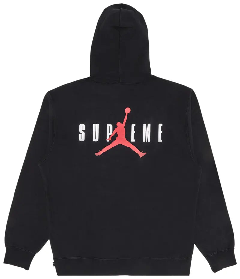 Supreme Jordan Hooded Sweatshirt (Fw24) Black