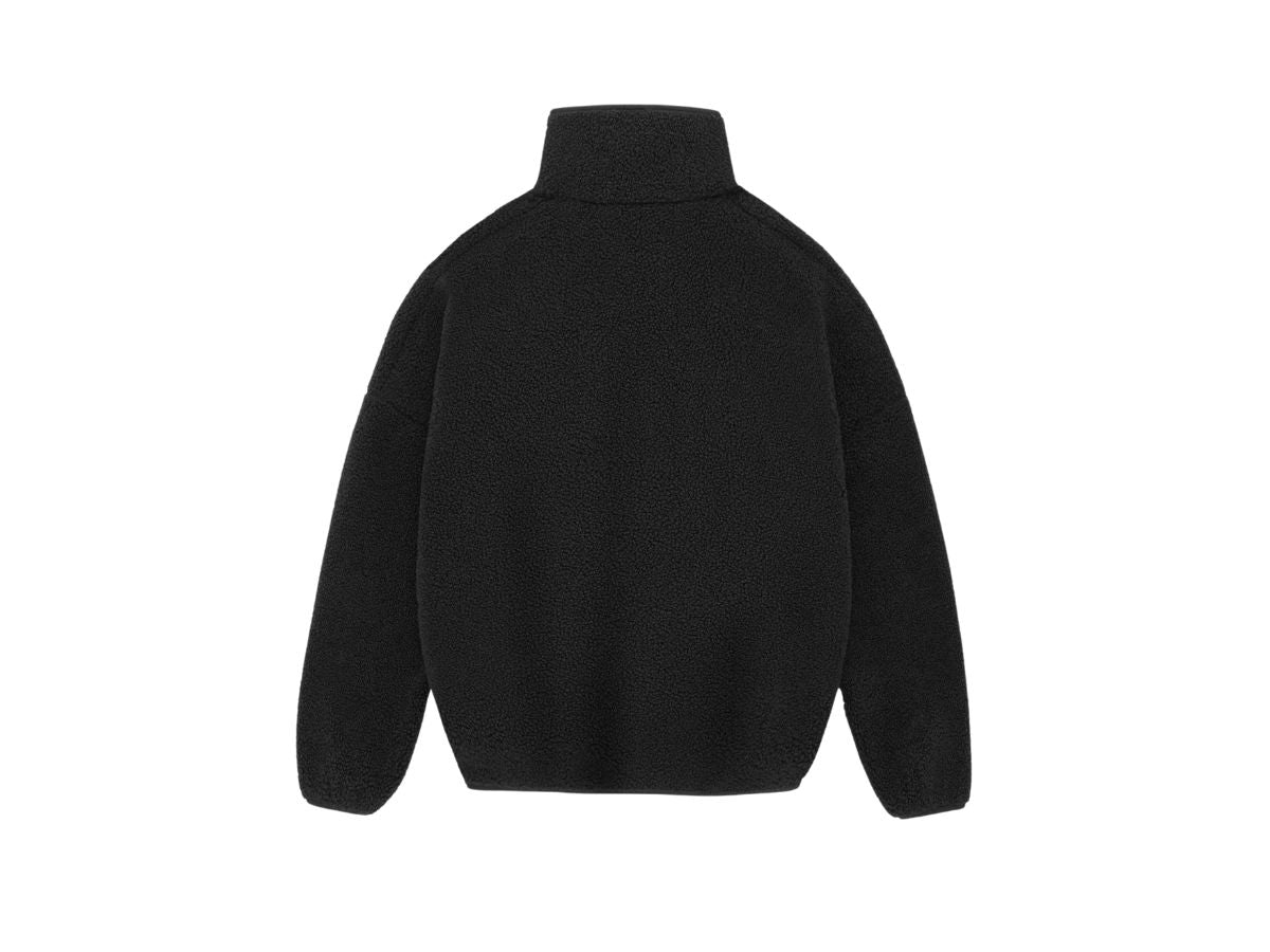 Fear Of God Athletics Polar Fleece Hike Half Zip Black