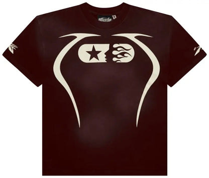 Hellstar Warm Up T-Shirt Brown