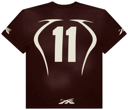 Hellstar Warm Up T-Shirt Brown