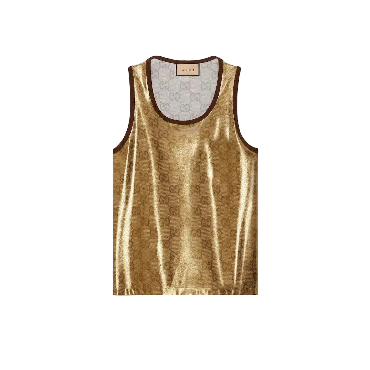 Gucci T-Shirt Monogram Gold
