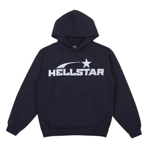 Hellstar Black Vintage Hoodie Logo