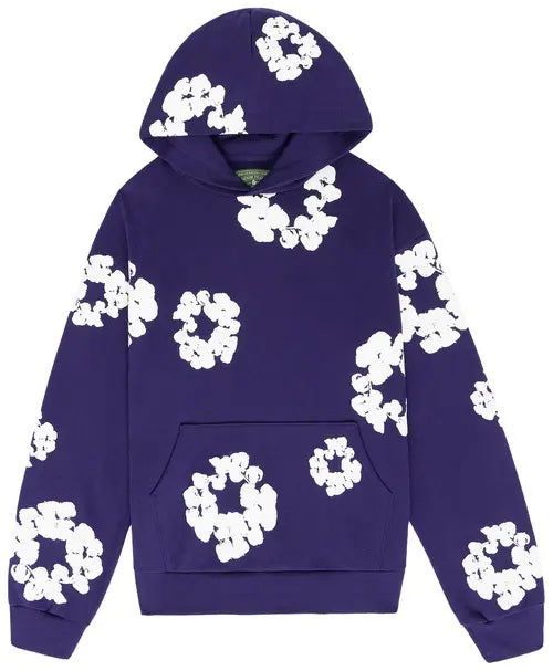 Purpura Denim Tears Hoodie Purple