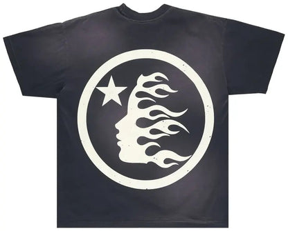 Obscuro Hellstar Classic T-Shirt Grey White