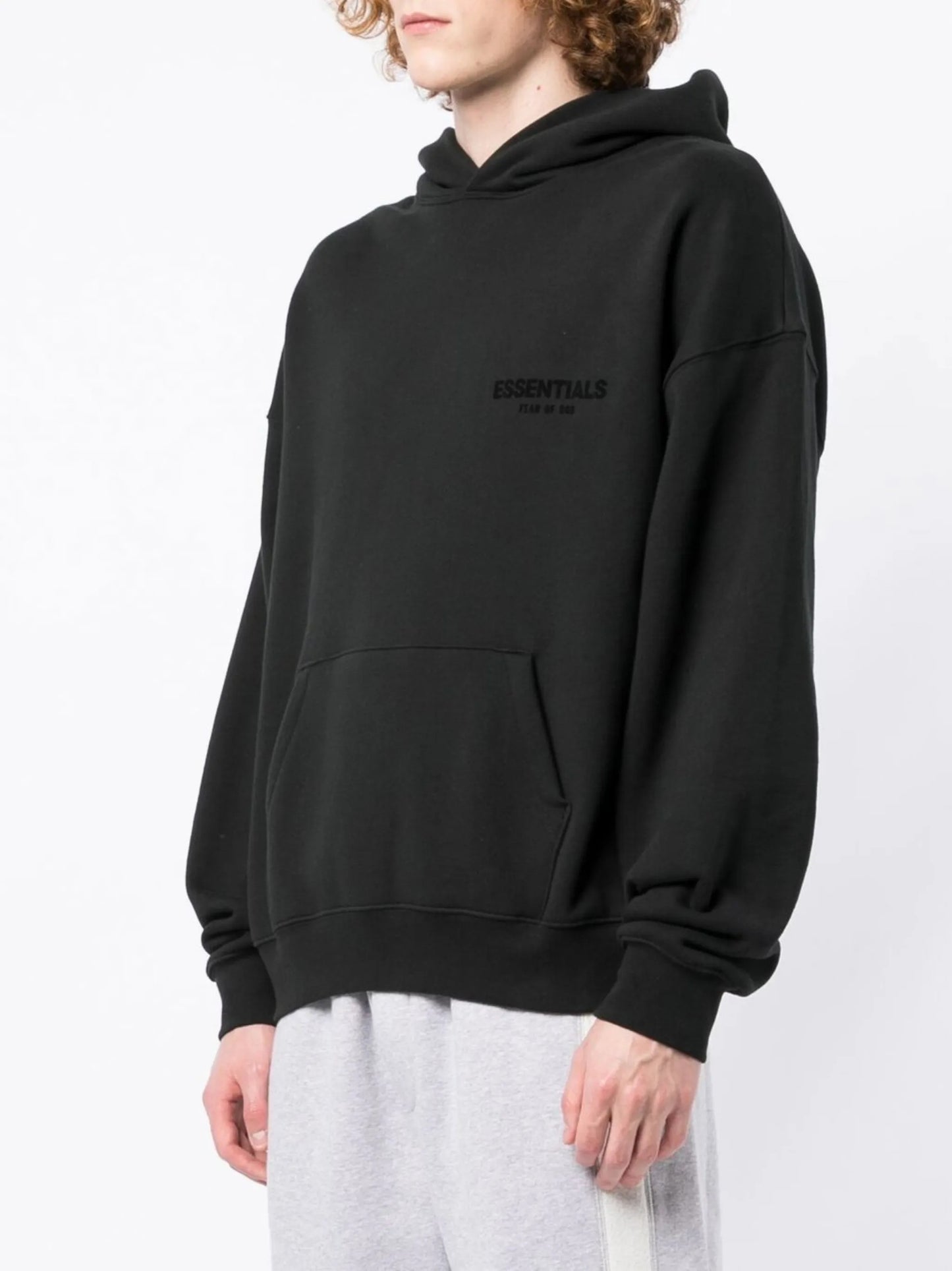 Fear Of God Essentials Hoodie Black