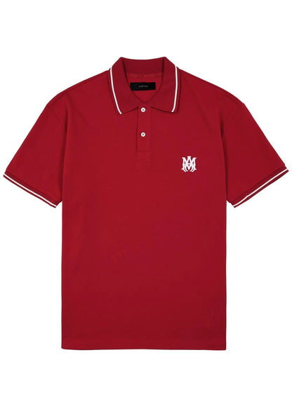 AMIRI Men'S Red Cotton Polo Shirt