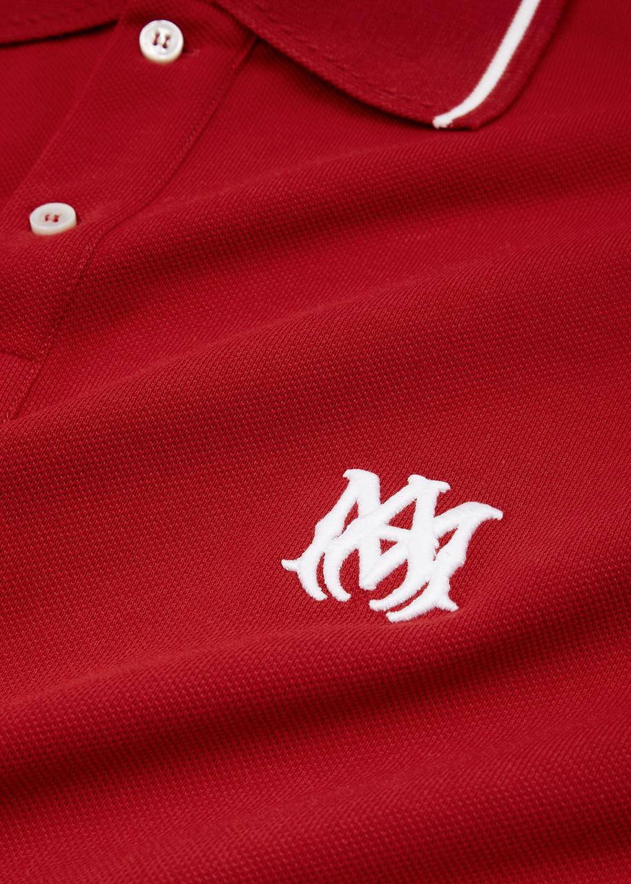AMIRI Men'S Red Cotton Polo Shirt