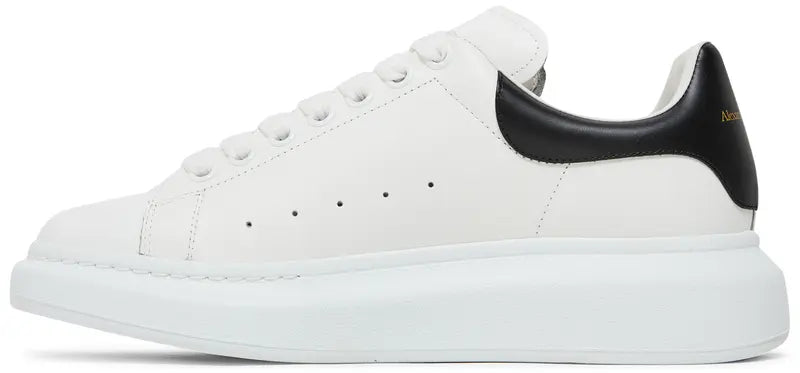 Alexander McQueen Oversized White Black Heel