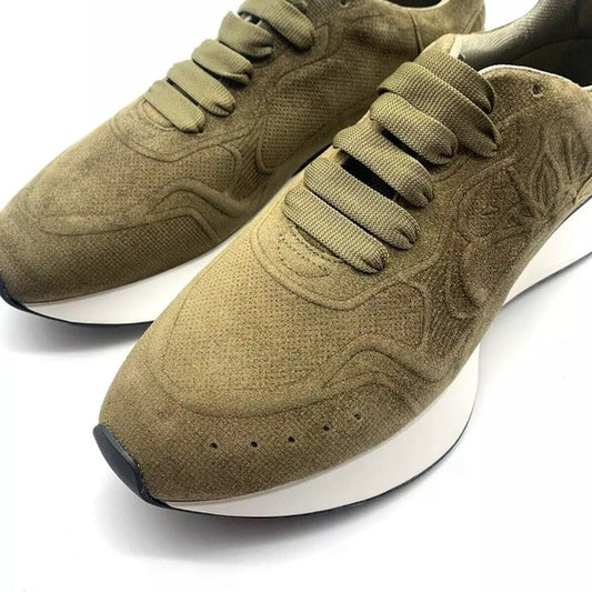 Alexander McQueen Seal Sprint Sneaker Brown Green