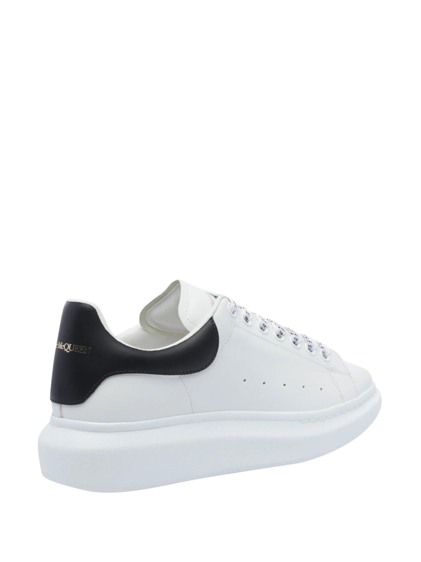 Alexander McQueen Oversized White Black Heel