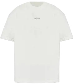 All Saints Mikro SS Crew T-shirt Ashen White