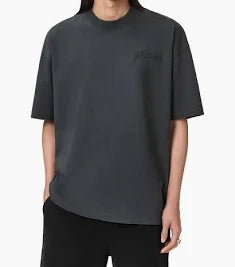All Saints Odissey SS Crew T-shirt Washed Black