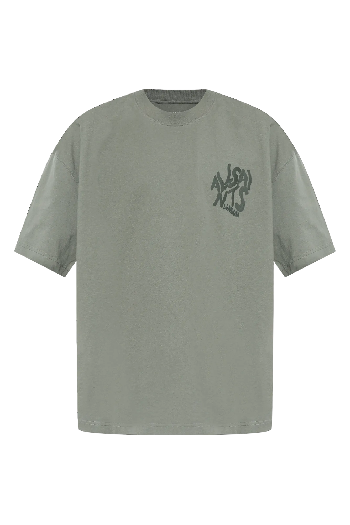 All Saints T-Shirt Gastor Green