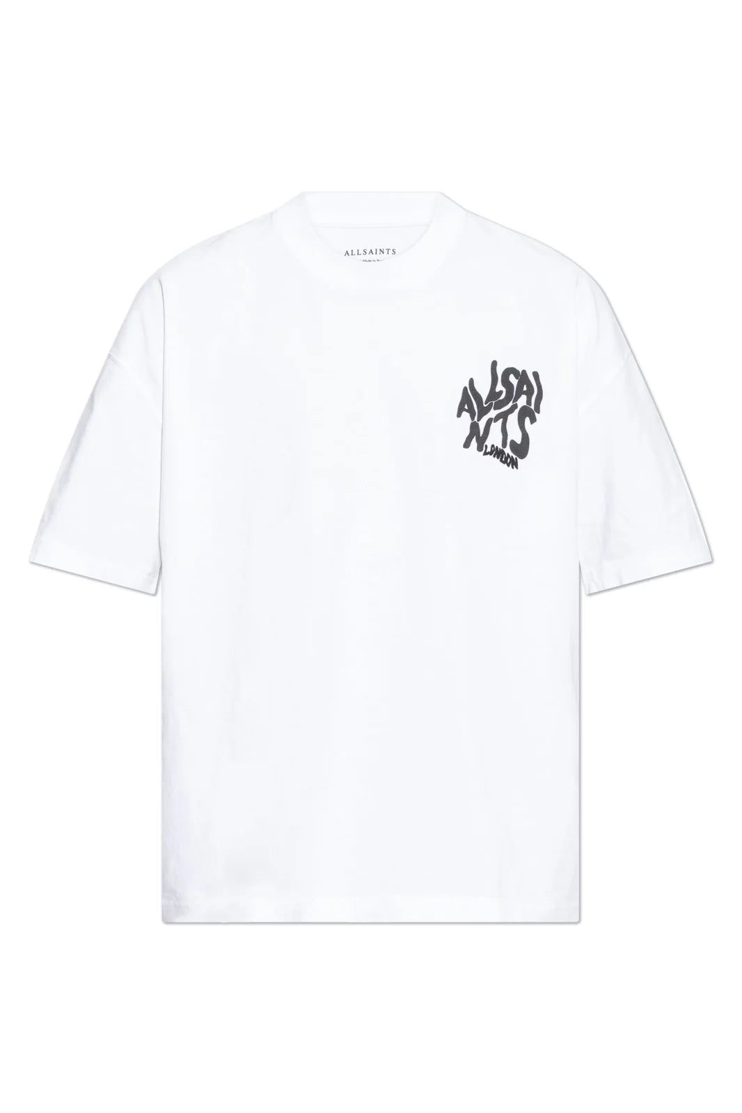 All Saints Orlando Crew Ashen White T-Shirt