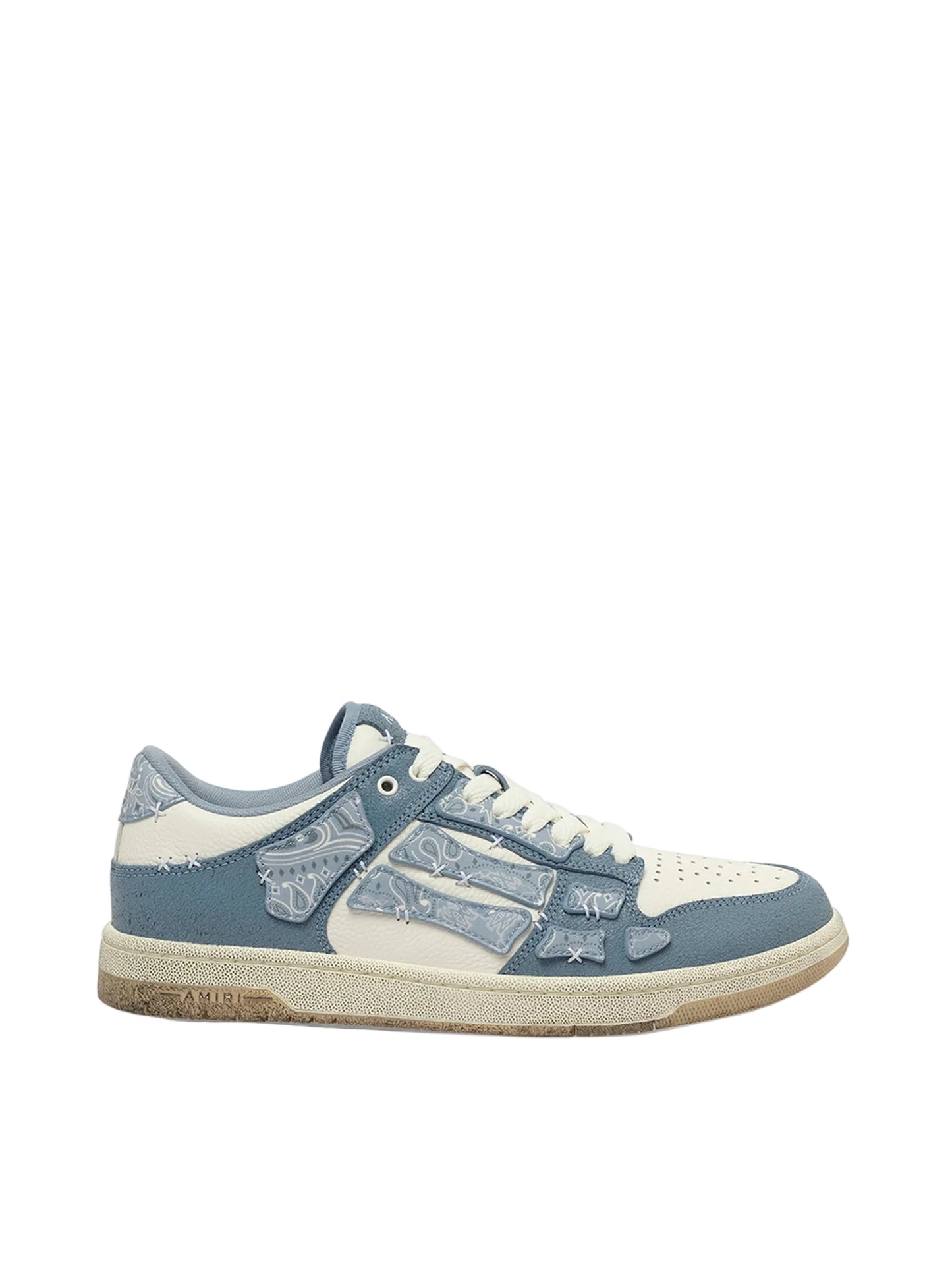 Amiri Bandana Skel Top Low Ashley Blue