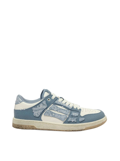 Amiri Bandana Skel Top Low Ashley Blue