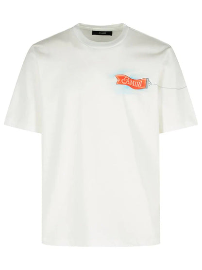 Amiri For The World White Tee