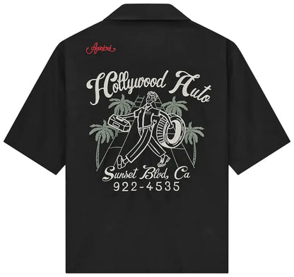 Amiri Hollywood Auto Bowling Black Shirt