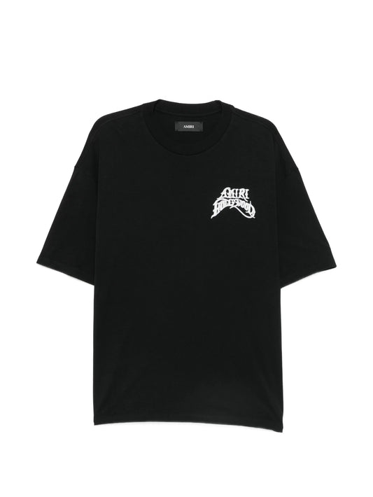 Amiri Hollywood LJ Skate Black Tee