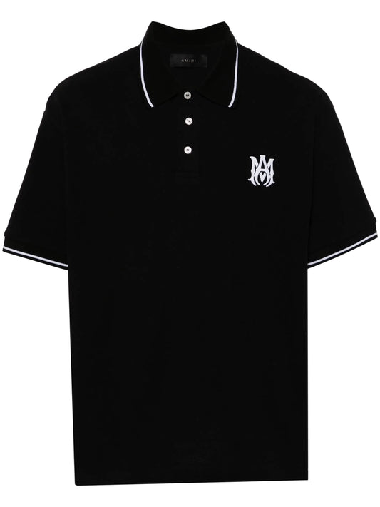 Amiri MA Black Polo
