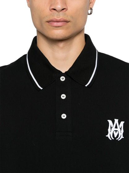 Amiri MA Black Polo