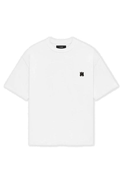 Amiri Skater White Tee Black Logo