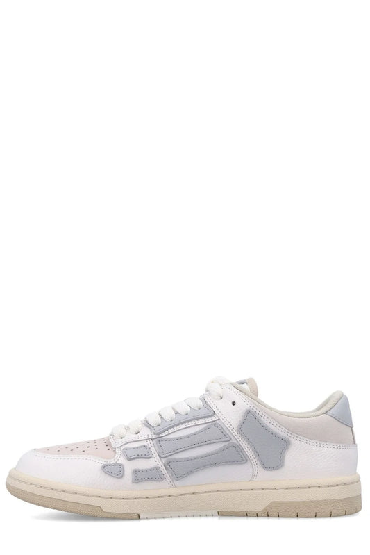 Amiri Skel Top Low Bone White
