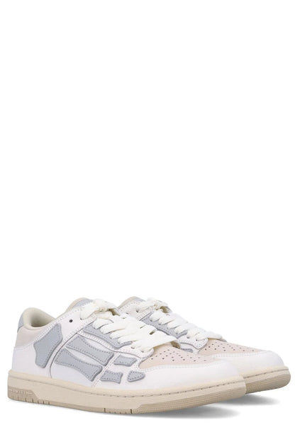 Amiri Skel Top Low Bone White