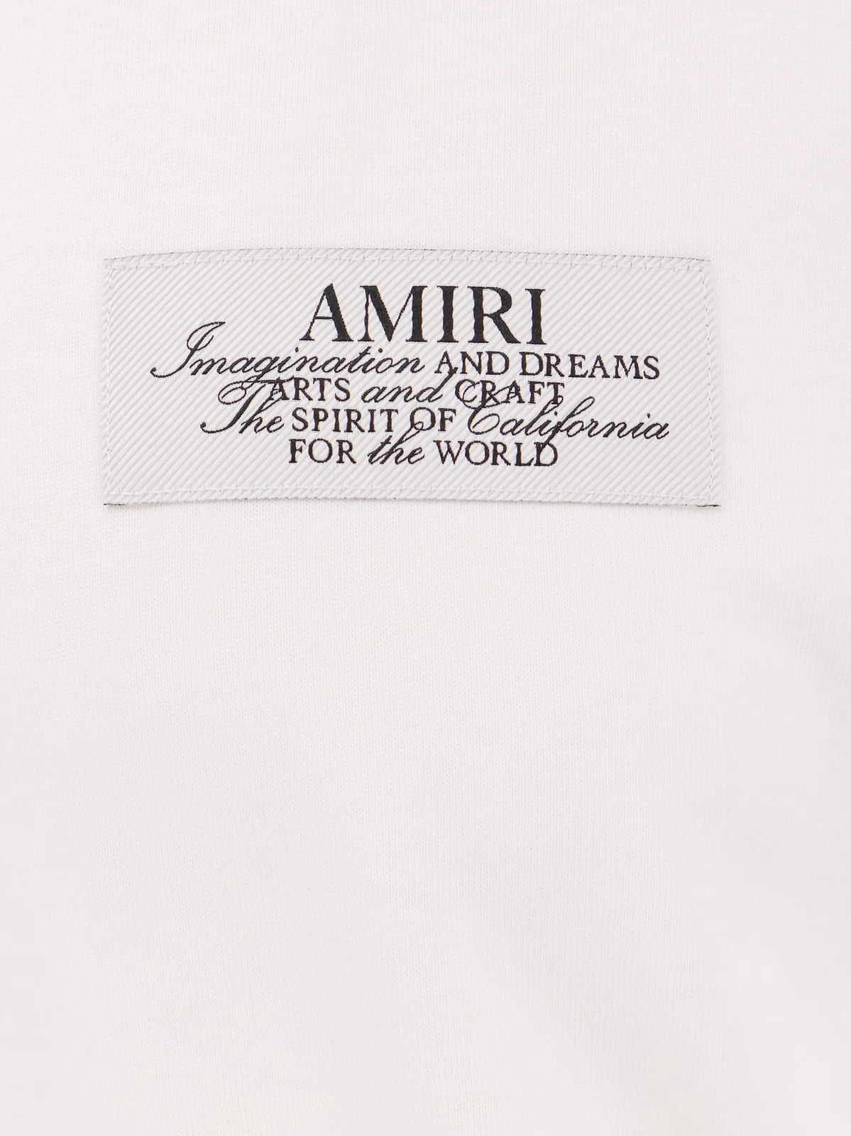 Amiri Spirit Tee Ivory